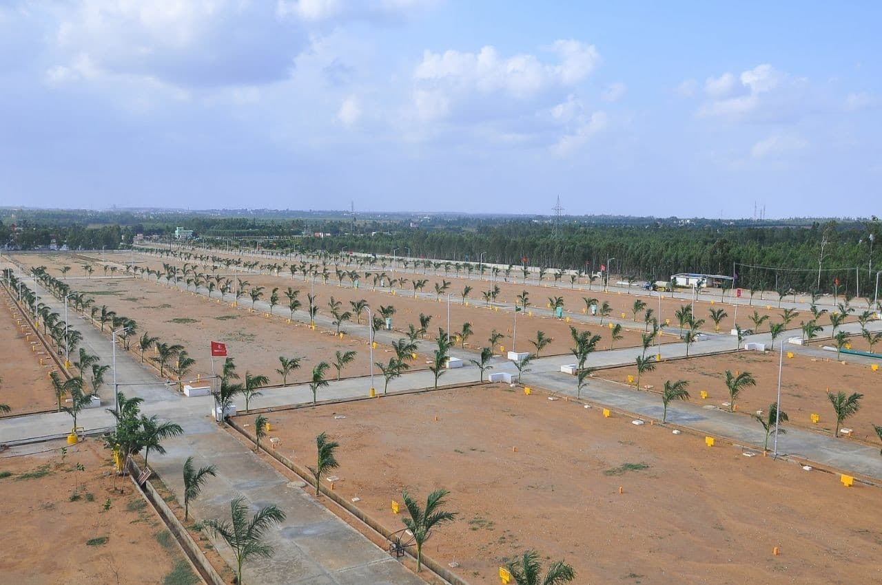 Residential open plots and plotted development